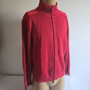🇨🇭Victorinox Bold Red Lightweight Jacket/Zip up Sweater